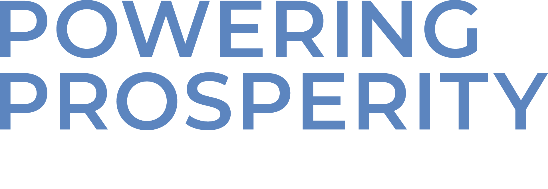 POWERING PROSPERITY FOR ALL